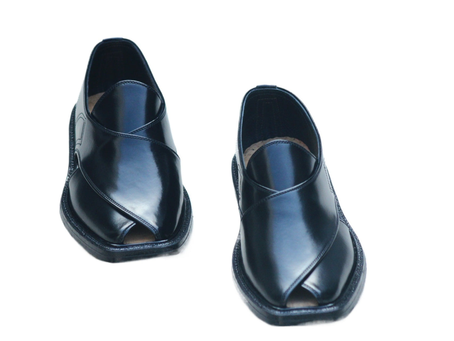 charsada Shoes chapals  black Rg7601