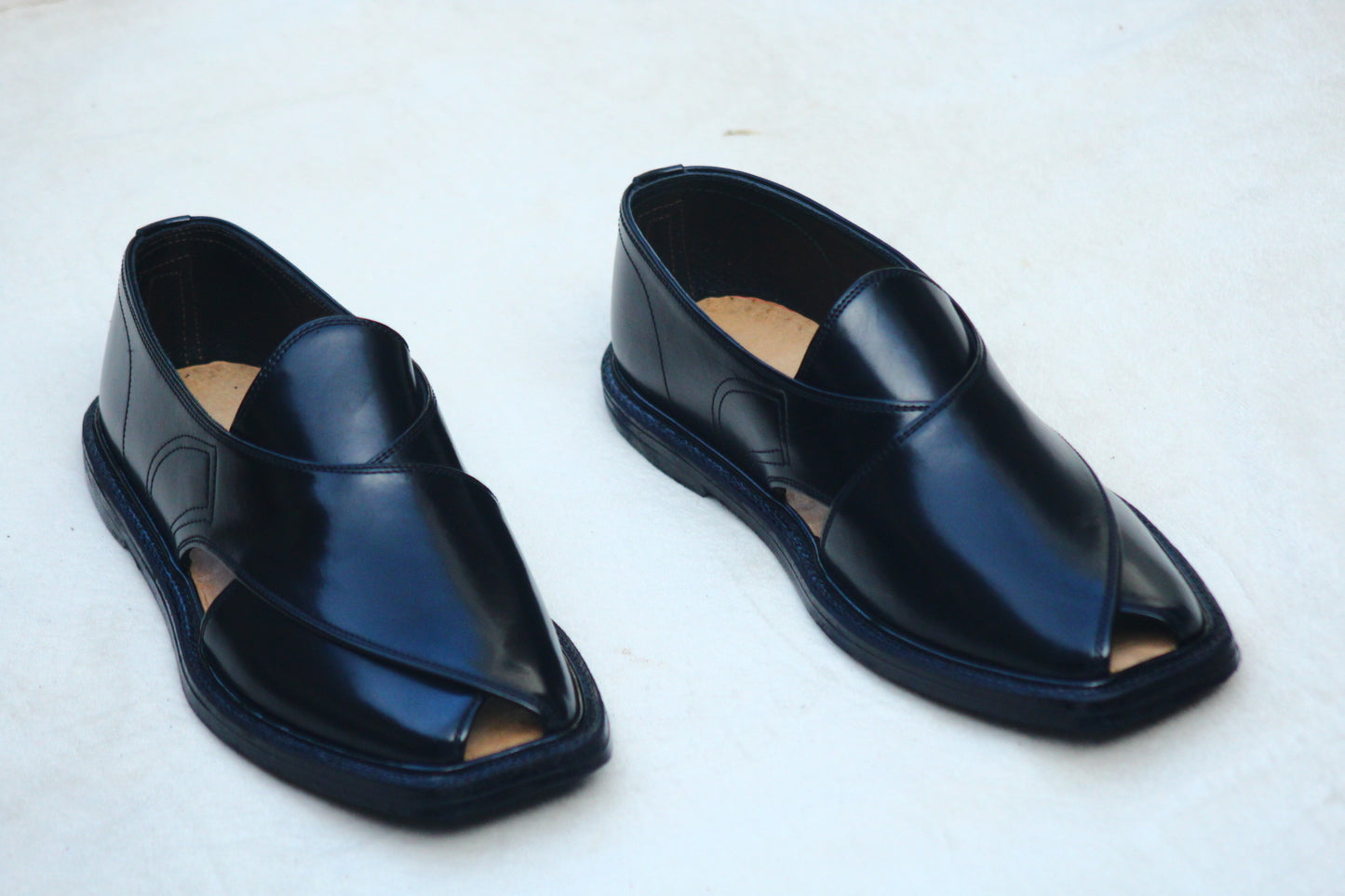 charsada Shoes chapals  black Rg7601