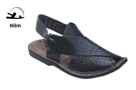 Charsada Chappal / Sandal – Gents-Jale wala – Genuine Leather –Mustered Rg 314