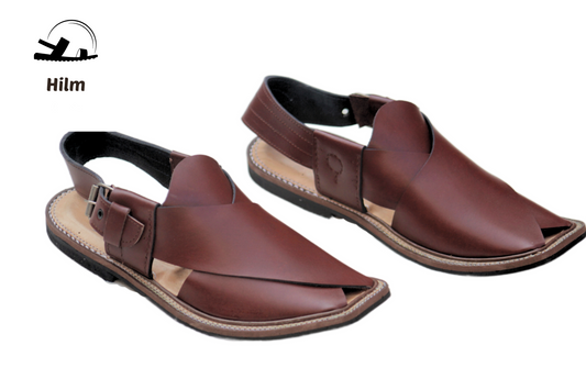 Charsada Chappal / Sandal – Gents – Genuine Leather –Mustered Rg 305