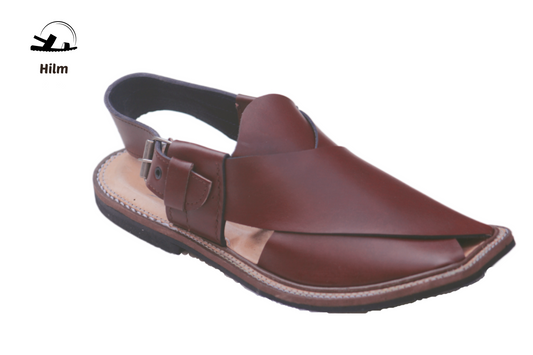 Charsada Chappal / Sandal – Gents – Genuine Leather –Mustered Rg 305