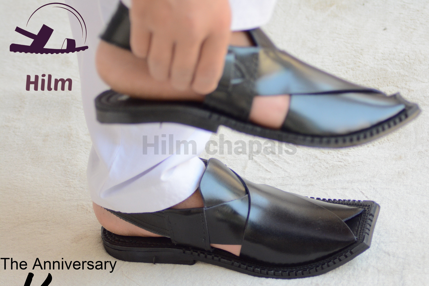 New Peshawari Kingra Chapal Black